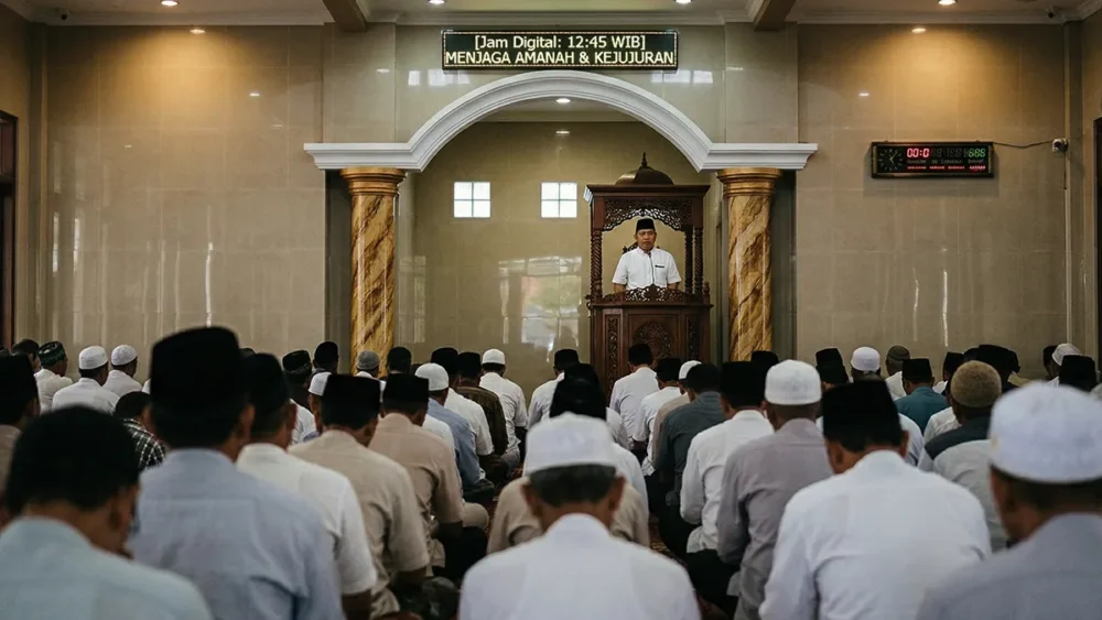 Khutbah Jum’at: Menegakkan Keadilan dan Menjalankan Amanah